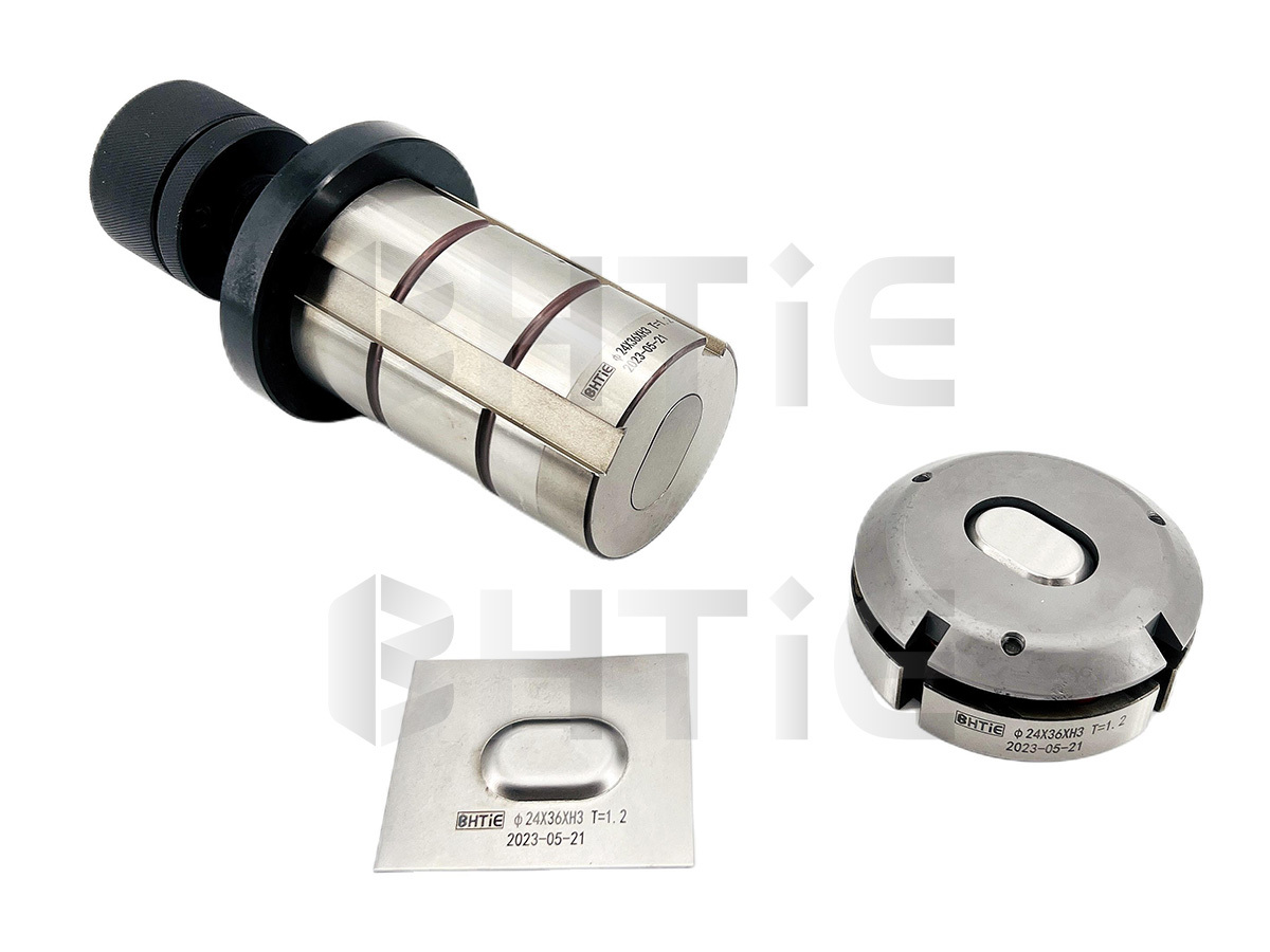 C station Cup Emboss (Obround) Forming Punch Tool