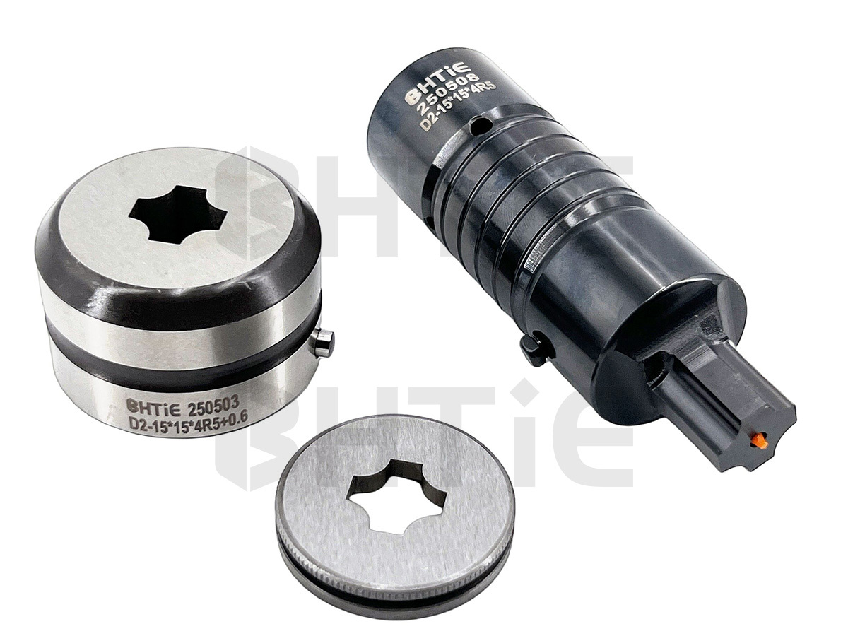 Ultra system Cross Radius Shape Punch/Die/Stripper (B station)