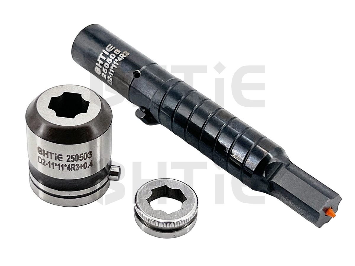Ultra system Cross Radius Shape Punch/Die/Stripper (A station)