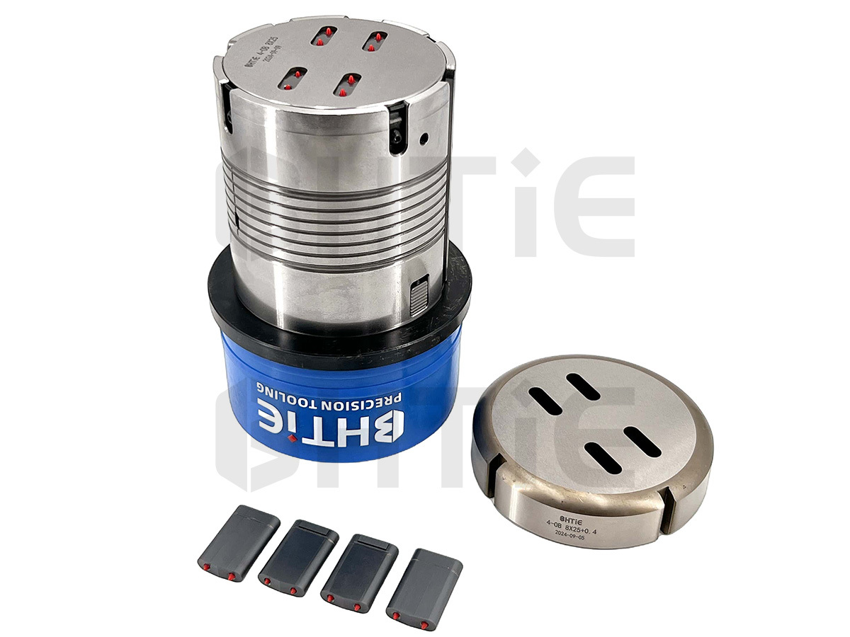 D station Cluster Tool Obround 4 Holes with interchange punch inserts