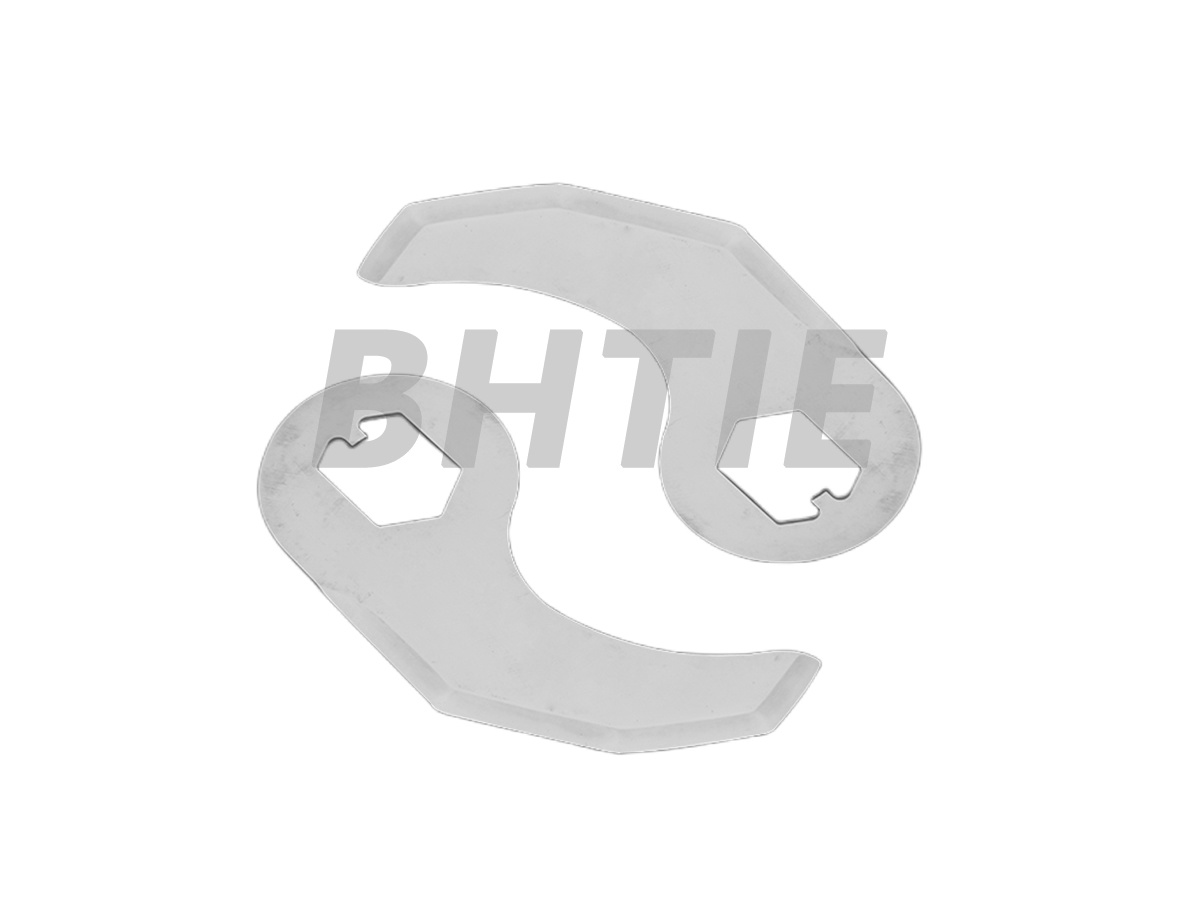 Packaging cutting blade / knife