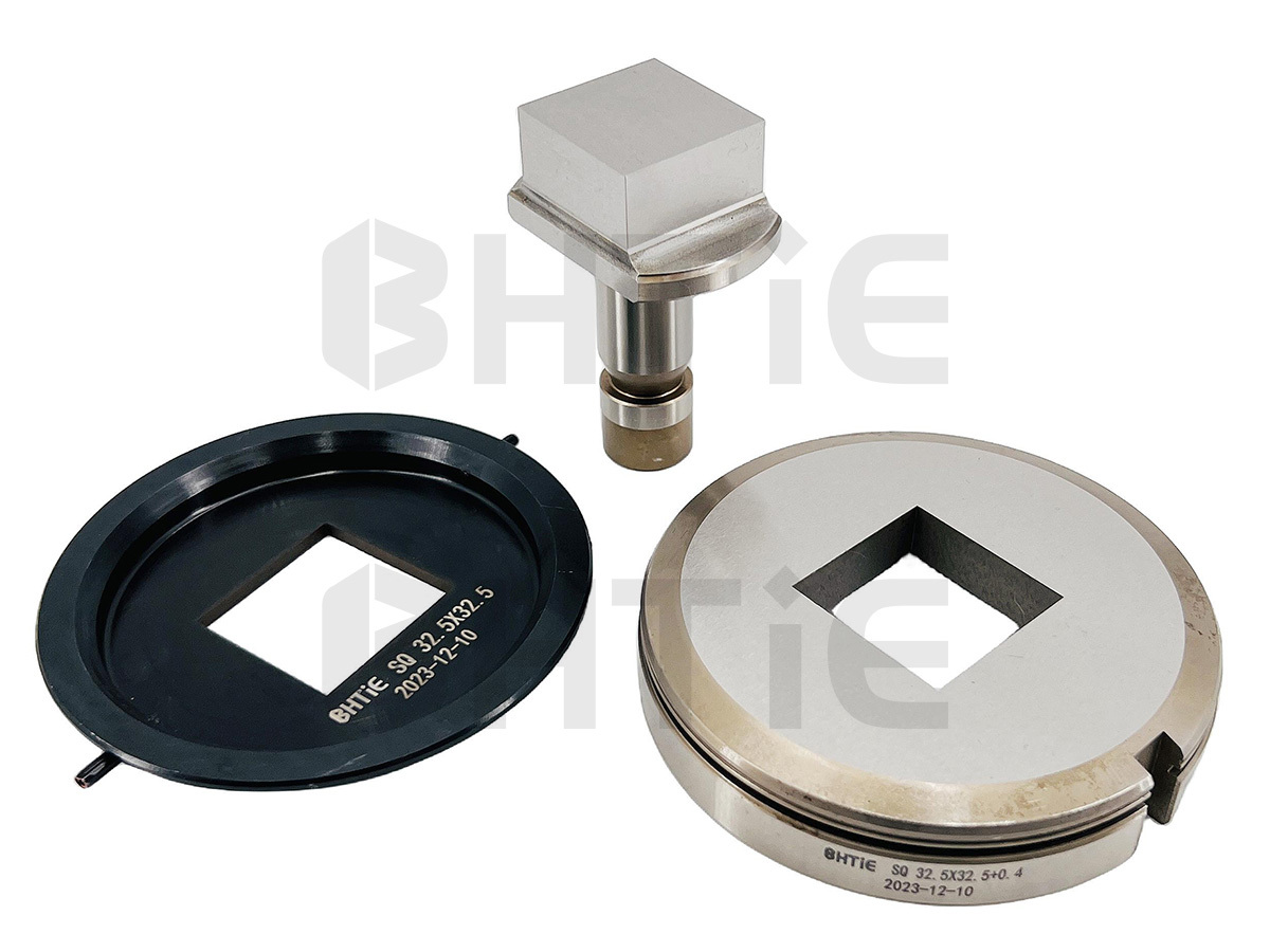 Square Whisper Punch / Die / Stripper(Trumpf Size 2)