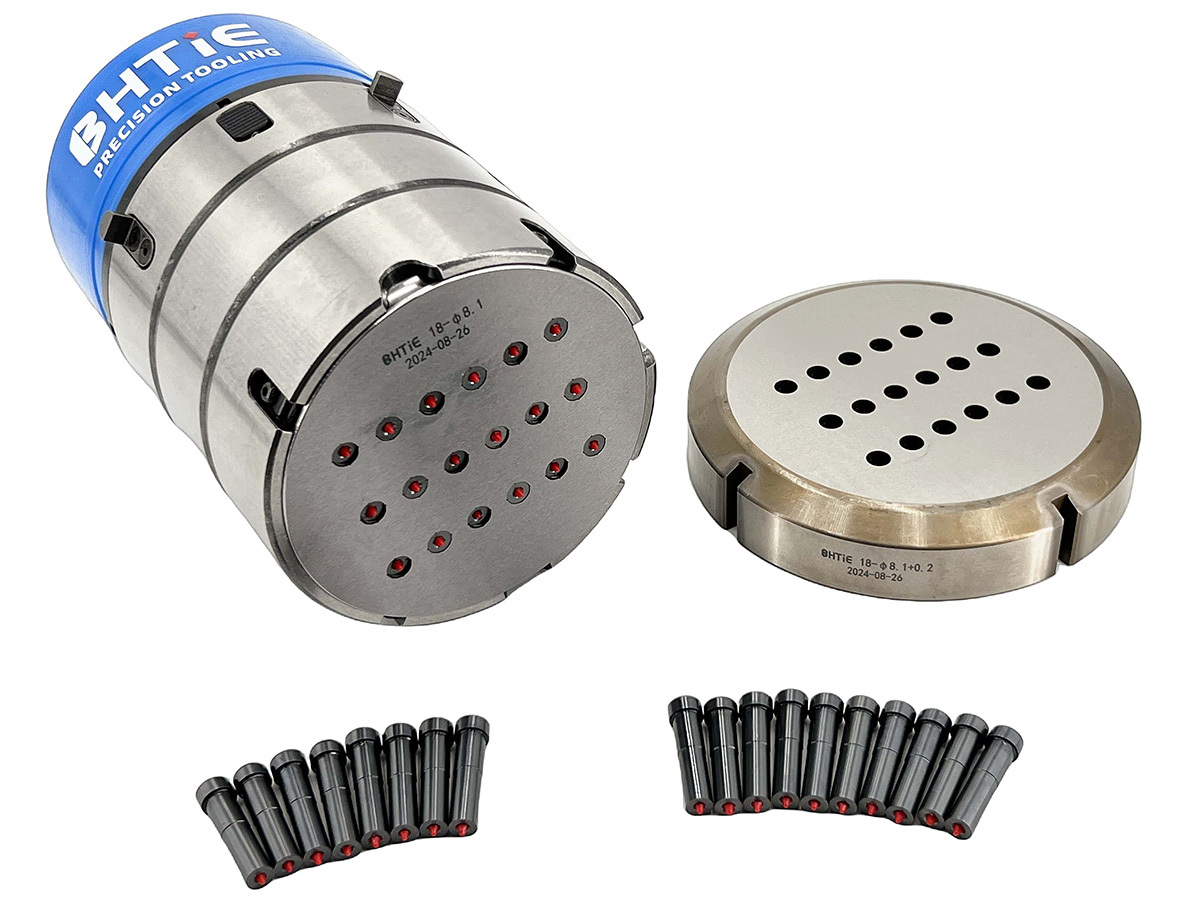 E station Cluster Tool Round 18 Holes with interchange punch inserts