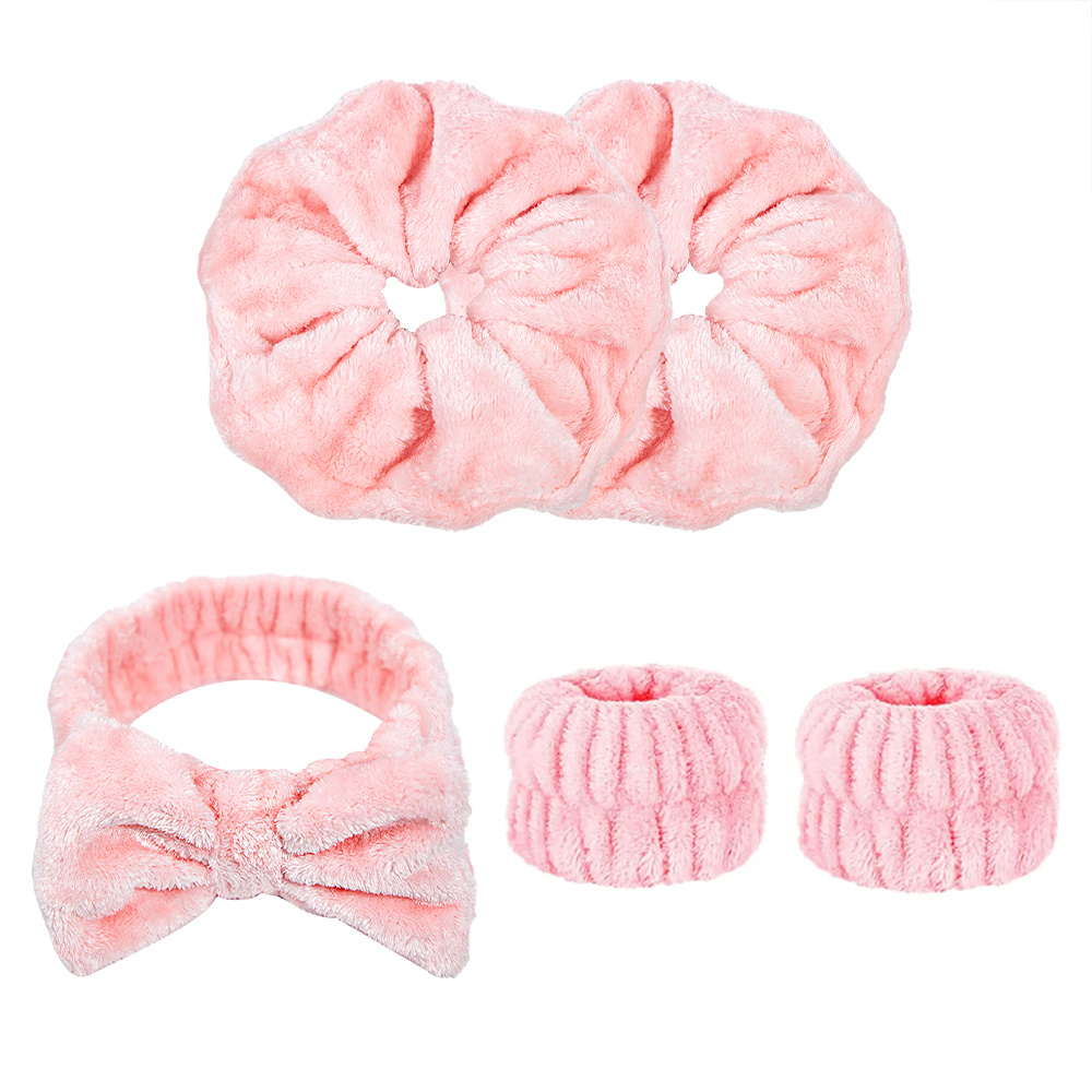 TFace Wash headband wrist band 3pc set