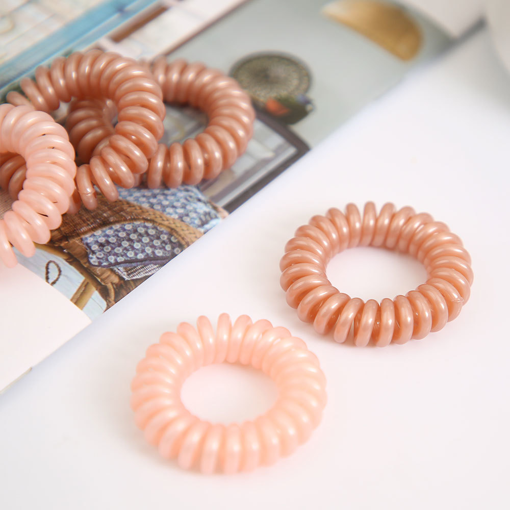 Tie Telephone Wire Hair Tie Storage Organizer Colorful Silicon Tie Cable