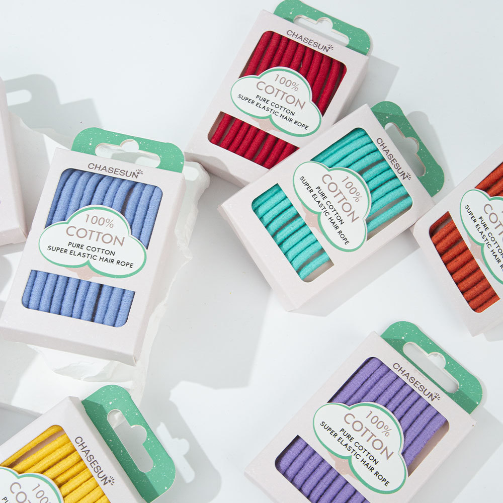 Colorful Eco-Friendly Hair Ties