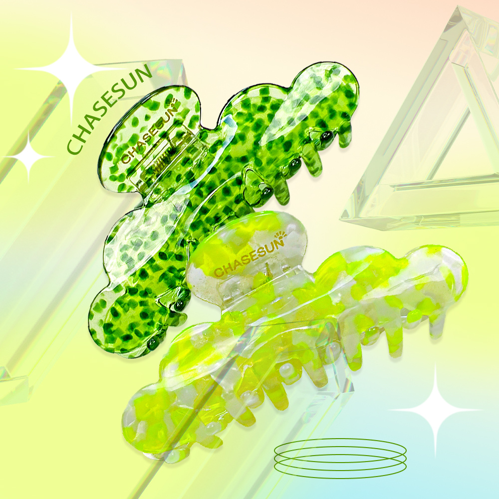 Acetic acid hair clip