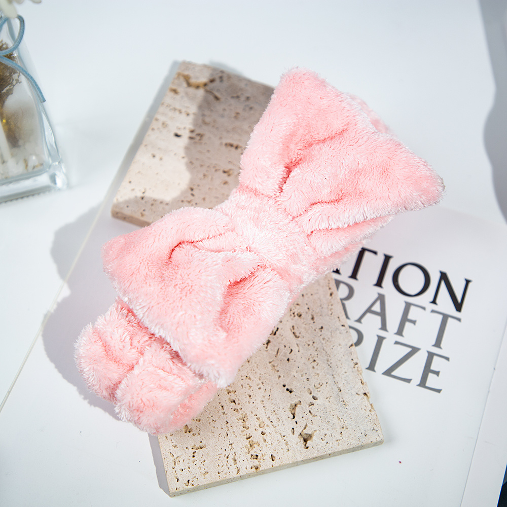 Headbands Spa Coral Fleece