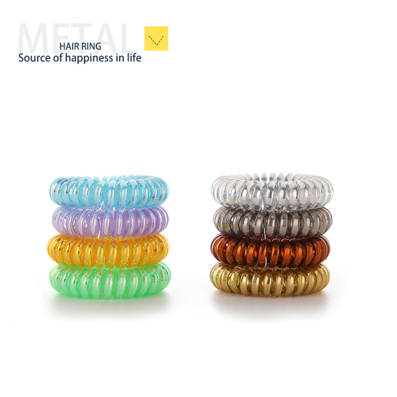 Tie Telephone Wire Hair Tie Storage Organizer Colorful Silicon Tie Cable