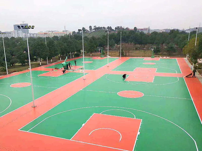 Silicon Polyurethane Court