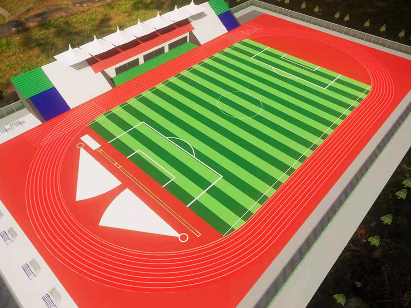 Synthetic Athletics Track