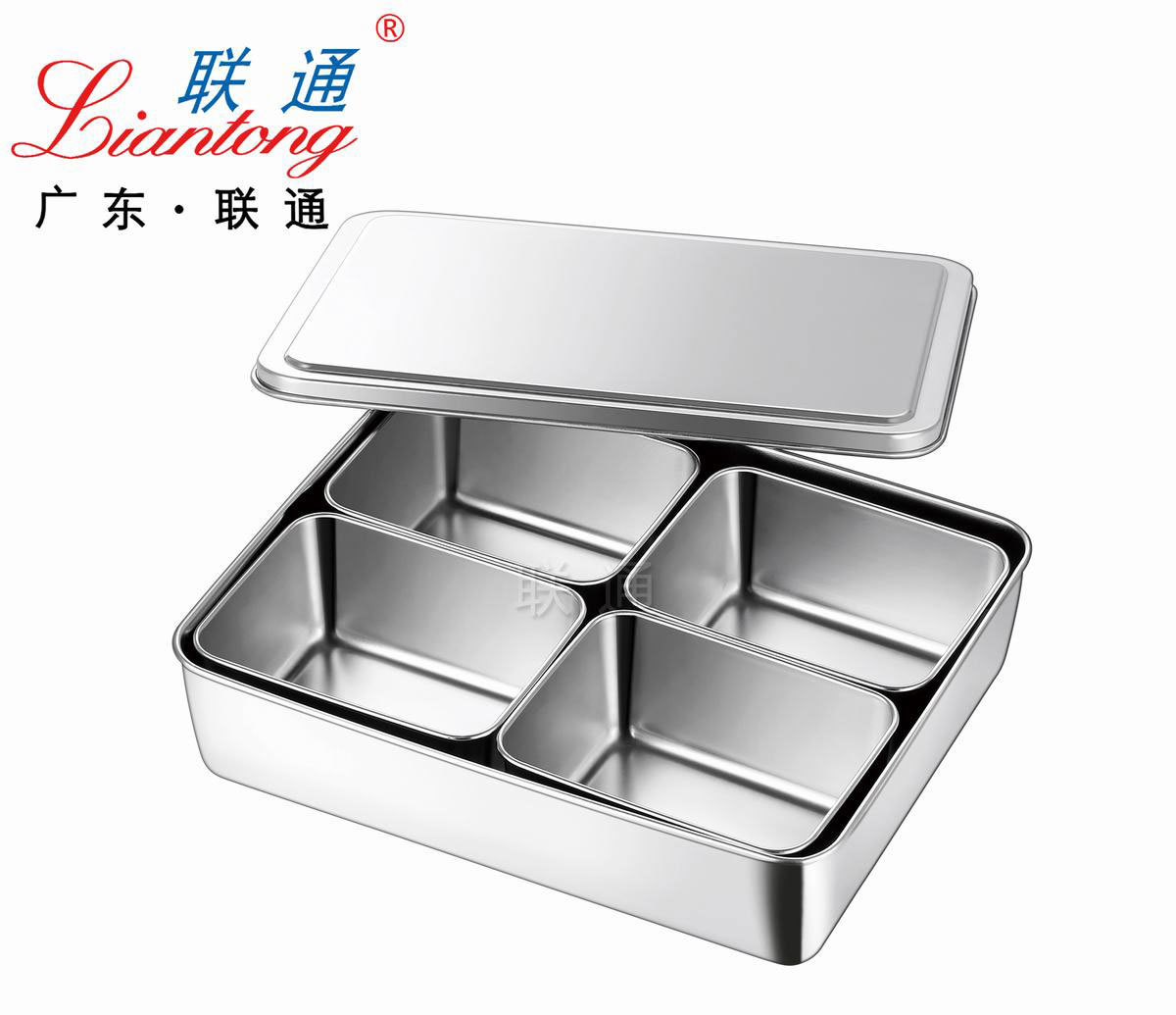 Four-frame Japanese seasoning box