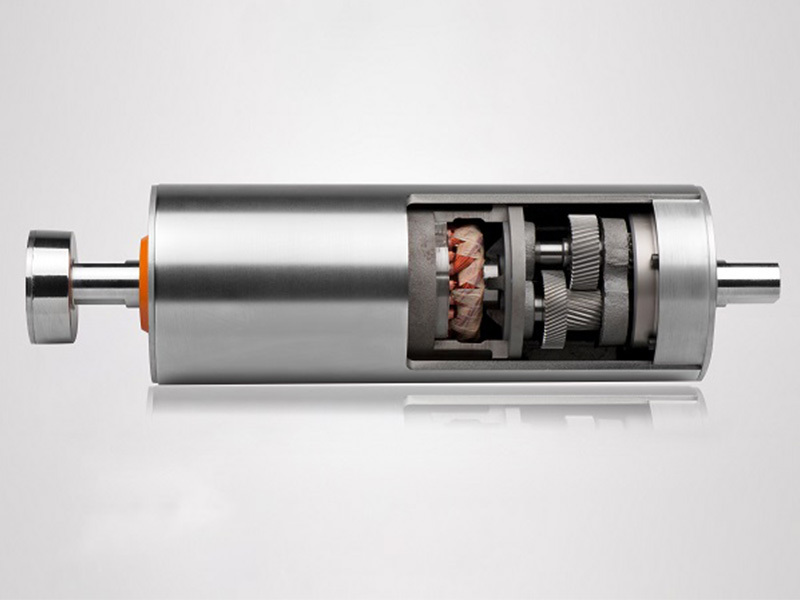 Why is the Drum Motor made of carbon steel?