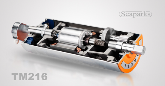 How is the Drum Motor connected to electricity