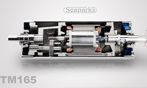 The Seaparks Drum Motor uses oil immersed heat dissipation