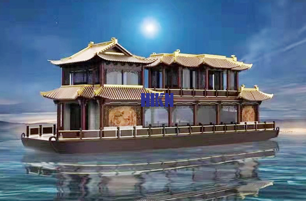 杭州西湖亚运会仿古游船