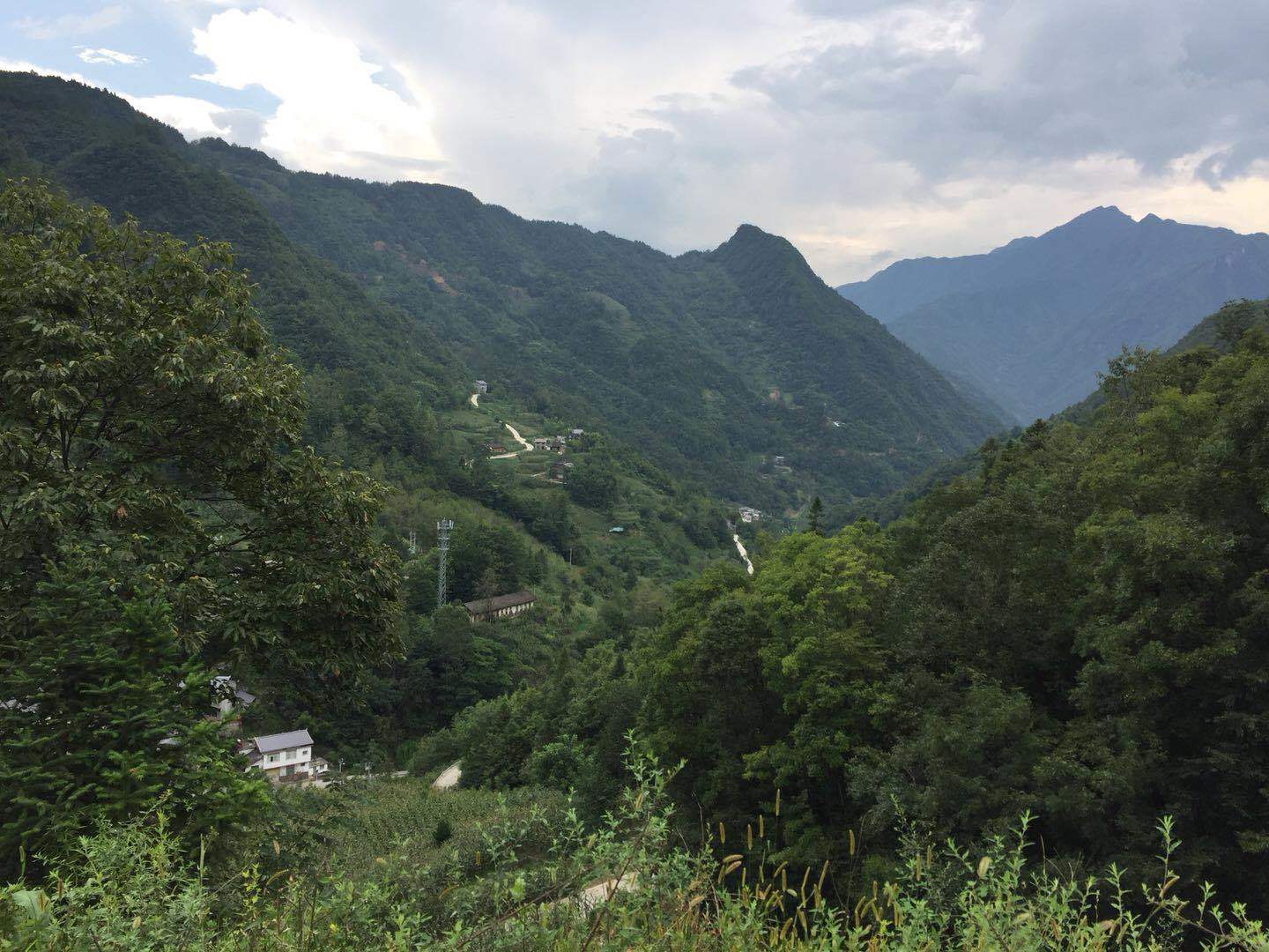 大巴山深處，現(xiàn)代文明與原始部落結(jié)合處，據(jù)說，晚上有野人來觀察太陽能路燈。
