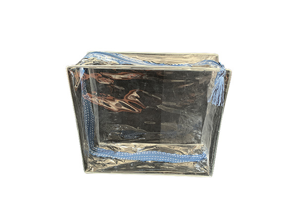 pvc zipper bag for home textile