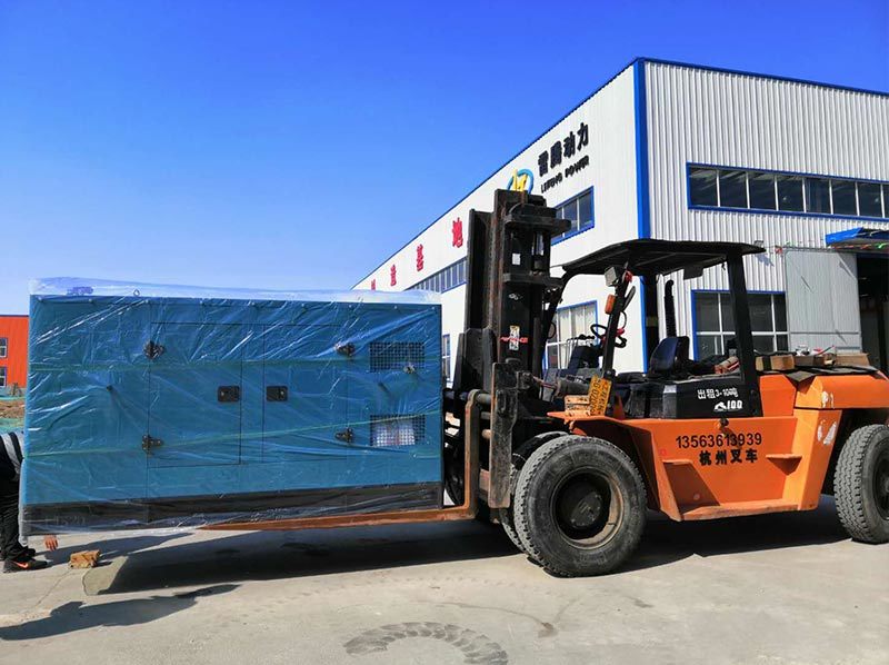 South Korea Shuangma Machinery 150kw silent generator set