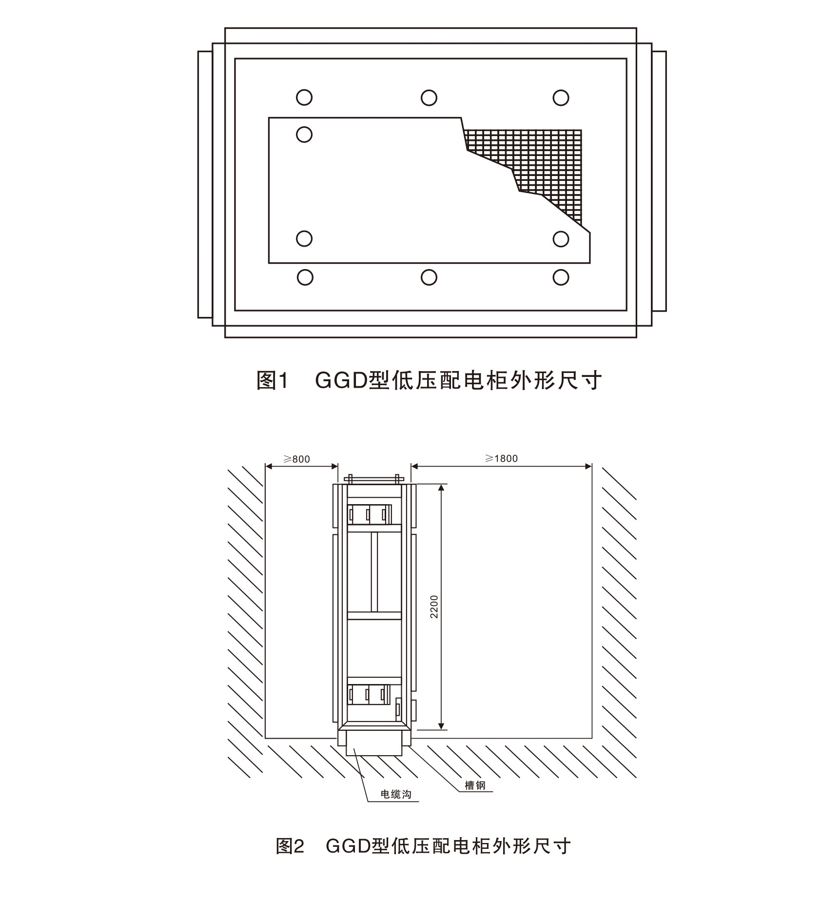 ggd柜体结构图图片