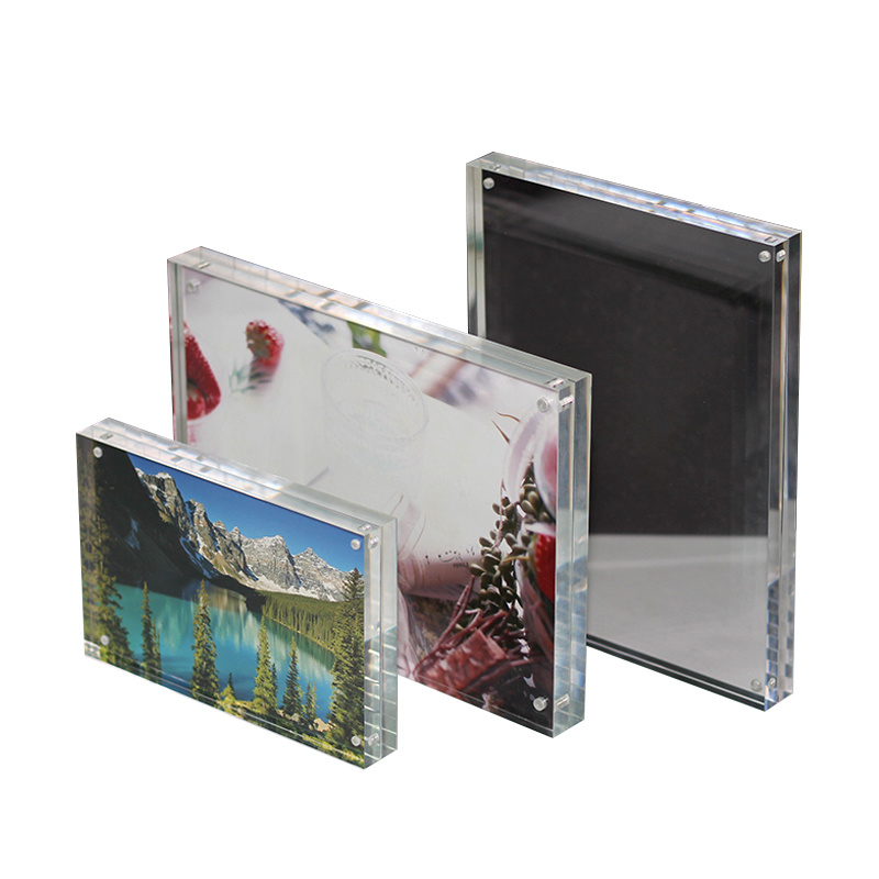 Acrylic photo frame