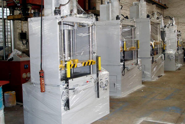 Production of hydraulic press