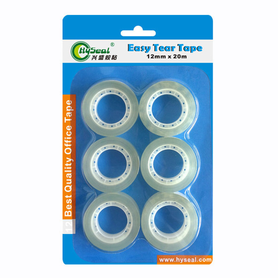 Saya Invisible Tape With Dispenser - Easy Tear, 1 pc