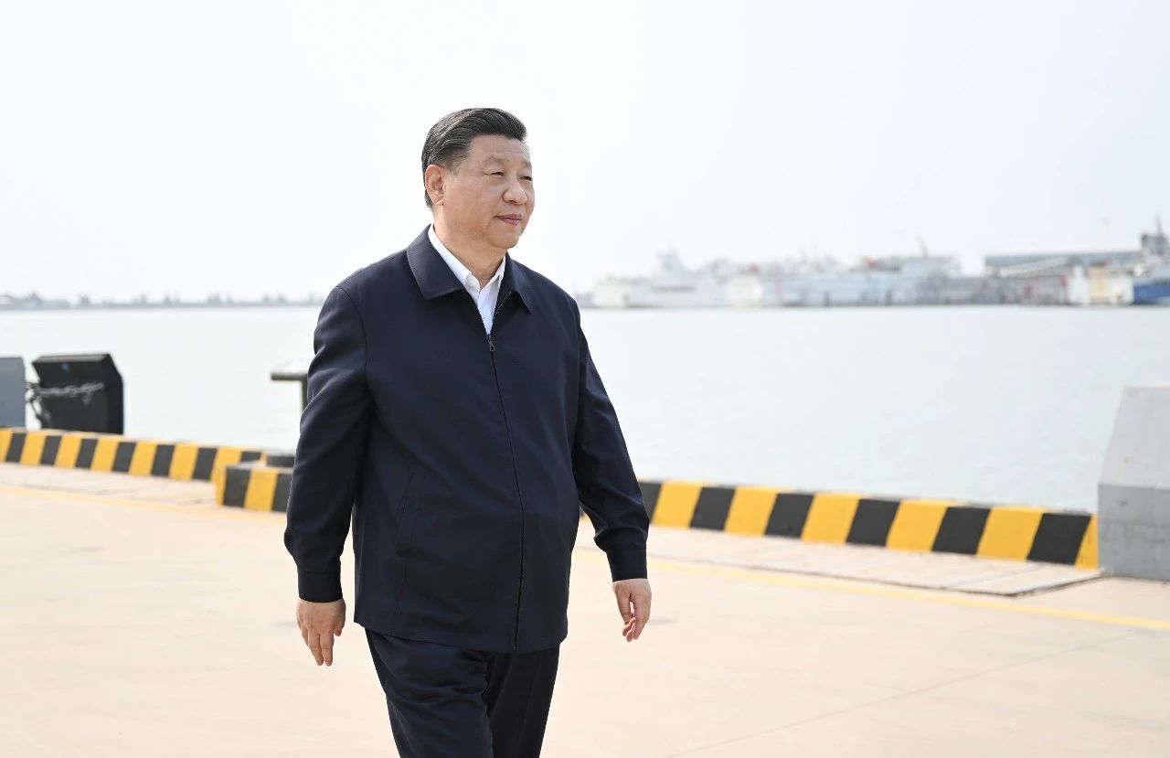 习近平总书记在广东省湛江市考察调研