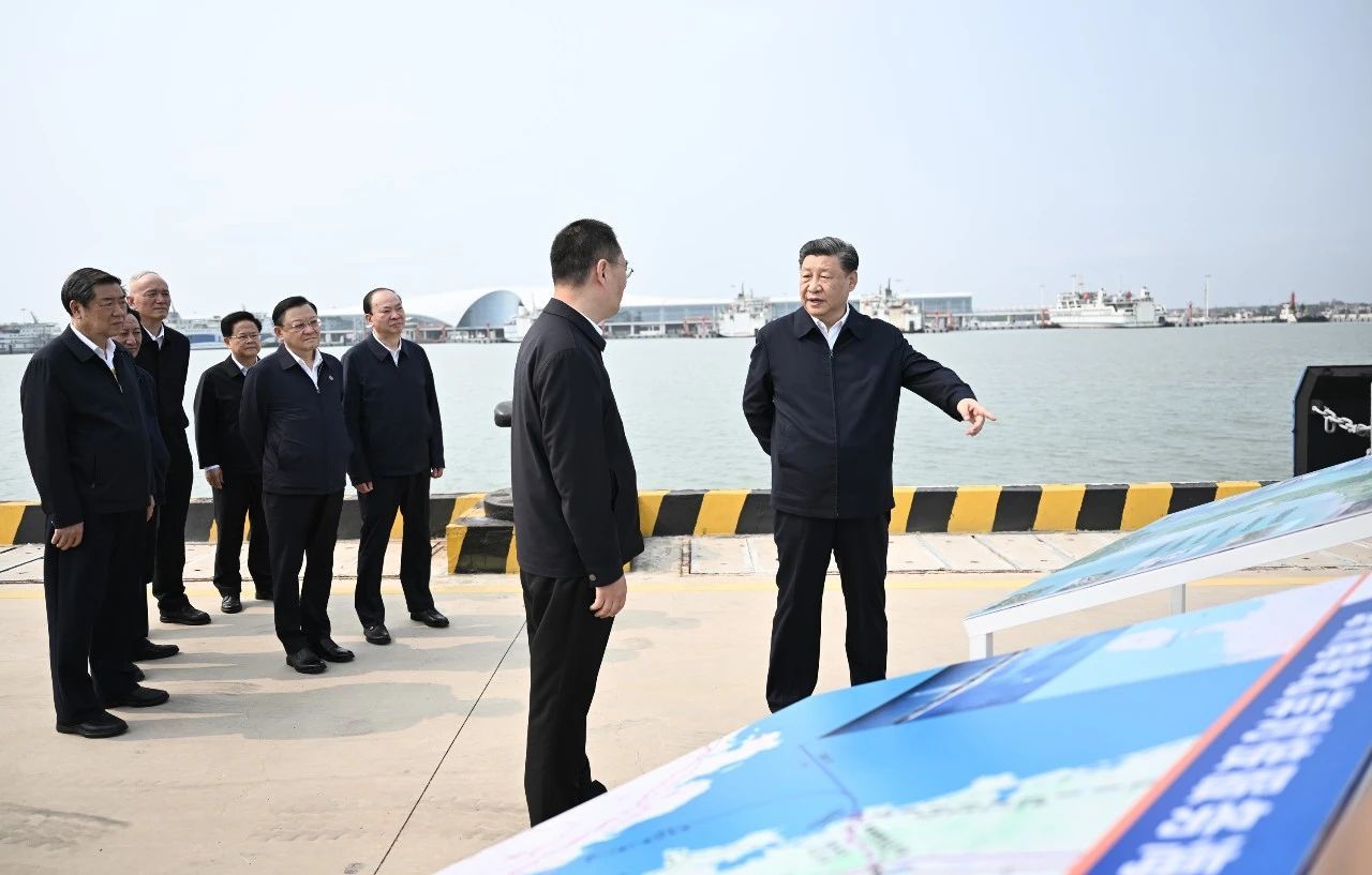 习近平总书记在广东省湛江市考察调研