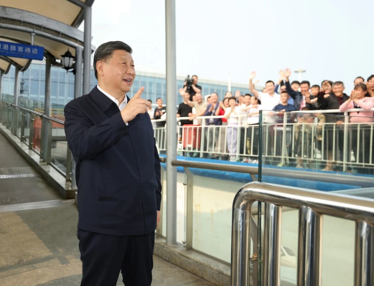 习近平总书记在广东省湛江市考察调研