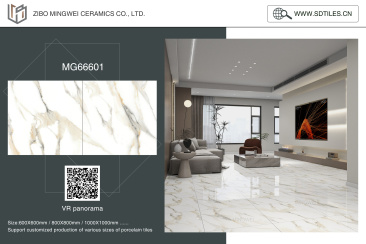 Can you customize the color or design of click ceramic floor tiles?