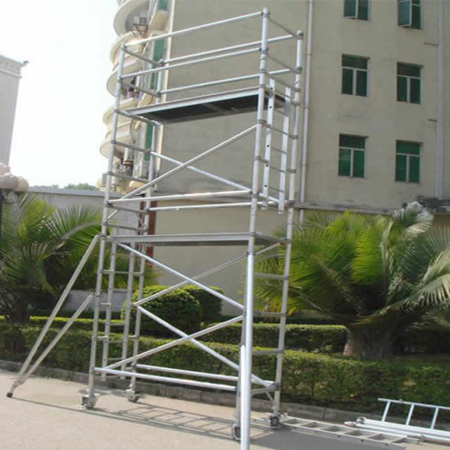 2-10m single wide straight ladder frame