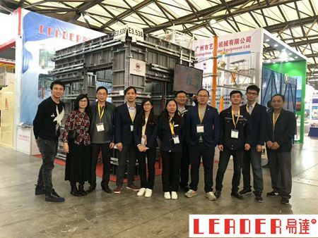 Aluminum alloy scaffolding manufacturer: Guangzhou Yida Machinery Co., Ltd. participated in the 2018 Shanghai Bauma Show work situation