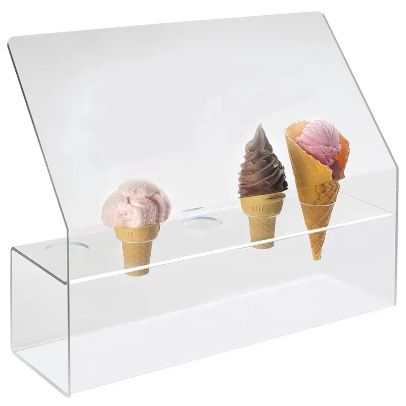 亚克力冰淇淋展示盒展柜