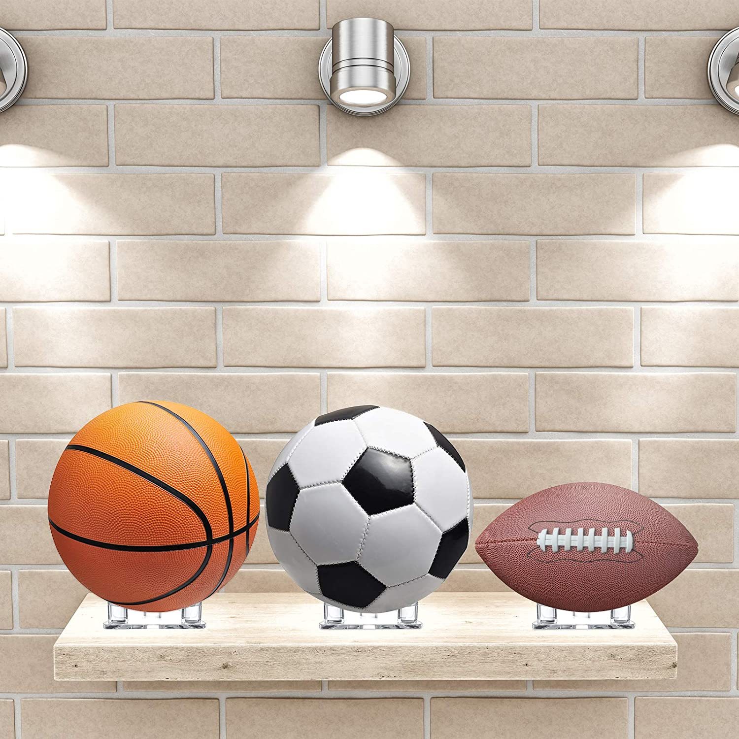 足球 篮球 棒球亚克力展示架 置物架 厂家定制