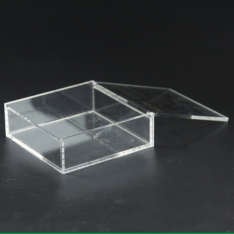 亚克力透明有机玻璃定制收纳盒带盖