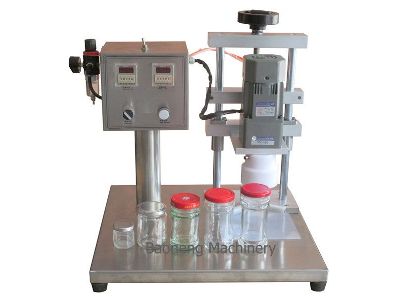 semi-automatic univeral glass jar/bottle capping machine