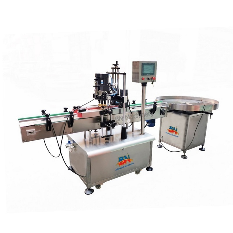 Automatic universal bottle capping machine for spray pump trigger caps