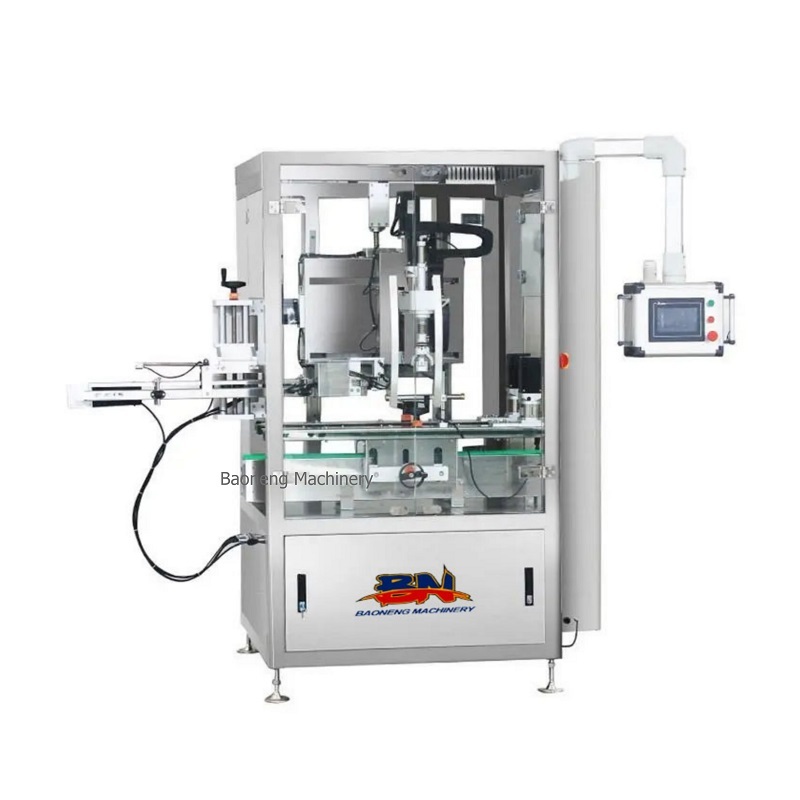 automatic bottle tracking servo capping machine with 1-head
