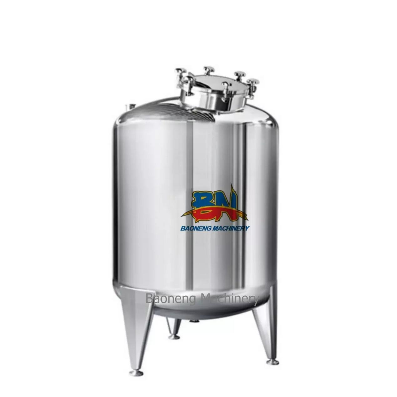 stainless steel 304/316 liquid storage tank (sanitary/side open cover type)