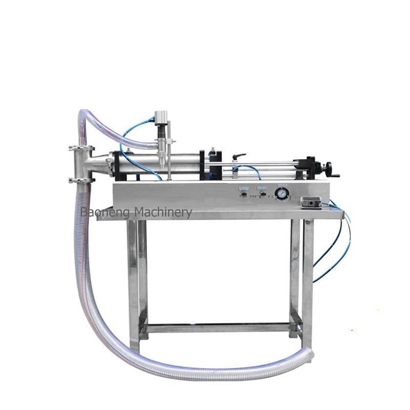 Semi-auto liquid oil filling machine