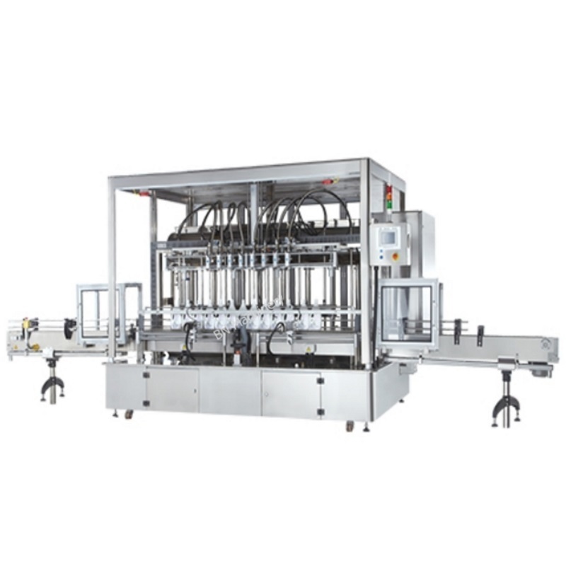 Automatic aseptic bottle liquid milk sauce jam filling machine with rotor pump sterile filling type