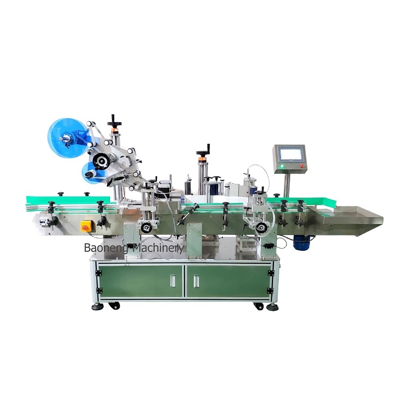 Quality auto bottle jar round and surface labeller with round and plane labeling