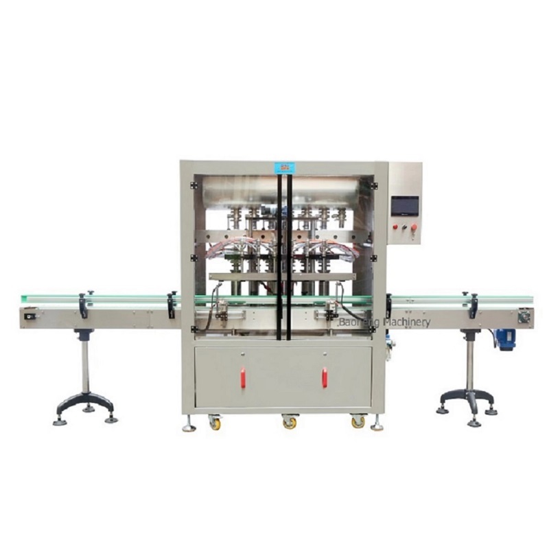 Automatic bottle sauce paste jam ketchup filling machine with packaging line