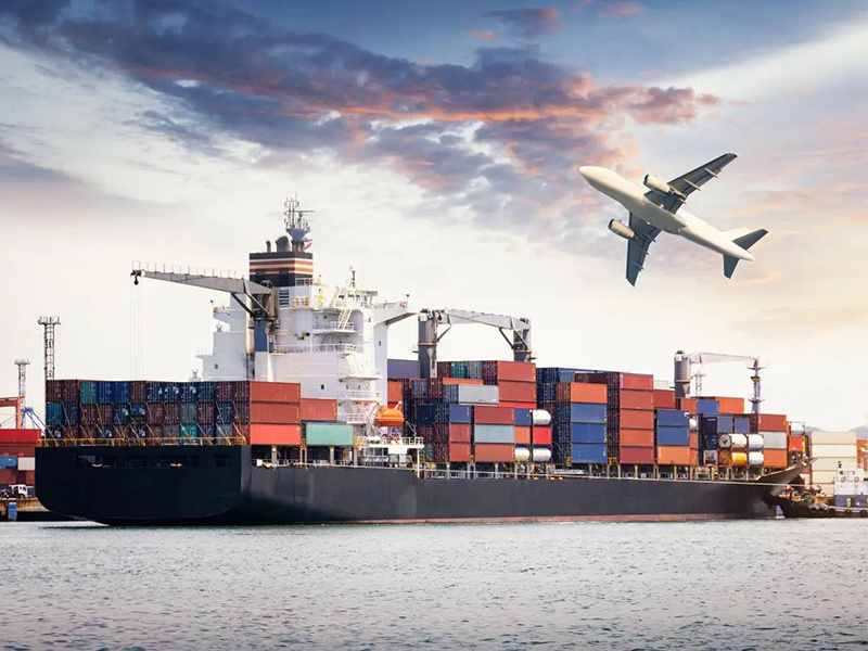 El papel principal del transporte marítimo