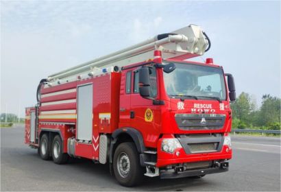 SXT5346JXFJP26型举高喷射消防车