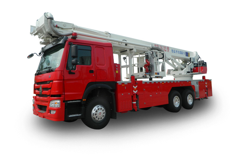 DG32 Aerial hydraulic platform fire truck