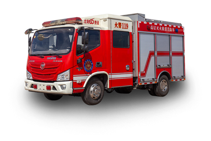 PW0.8 high altitude spraying fire truck