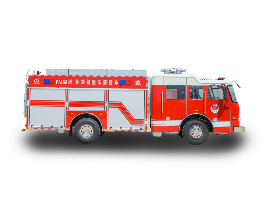 PM60 Water&foam fire truck(custom chassis)