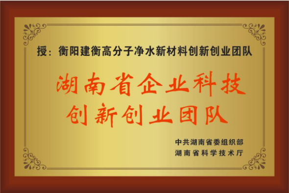 湖南省企业科技创新创业团队
